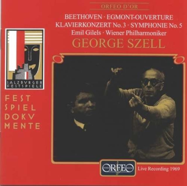 Symphony No. 5, Piano Concerto No. 3 (Szell, Vpo)