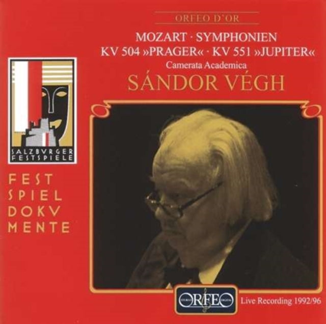 Symphonies - Prague and Jupiter (Vegh, Camerata Academica)