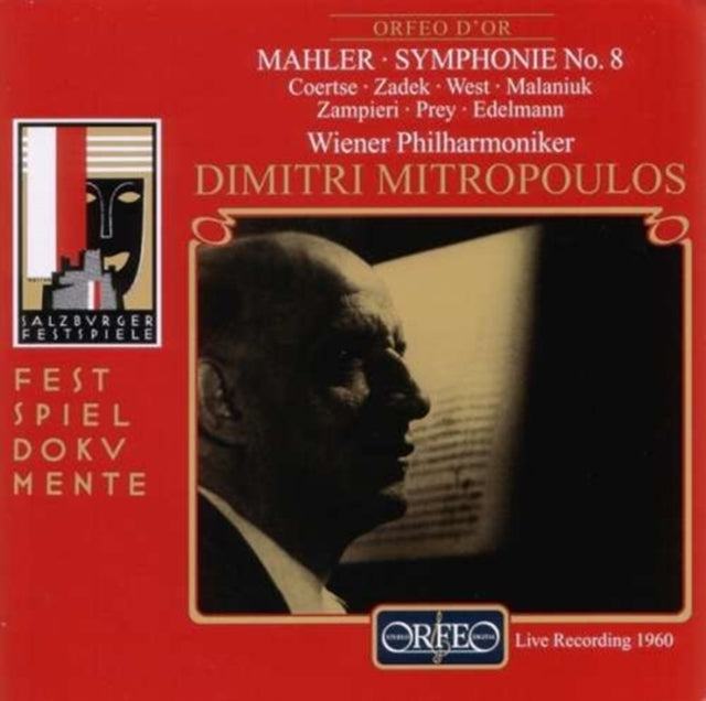 Symphony No. 8 (Mitropolous, Vpo)