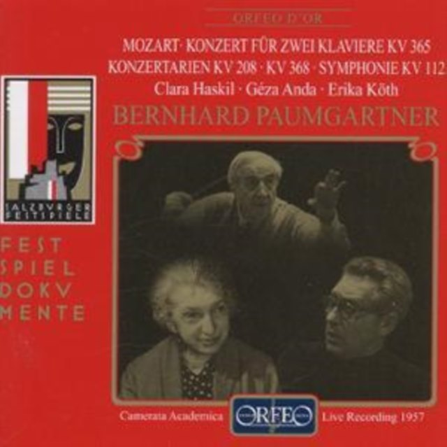 Mozart: Klavierkonzert KV365 (Haskil / Anda / Paumgartner)