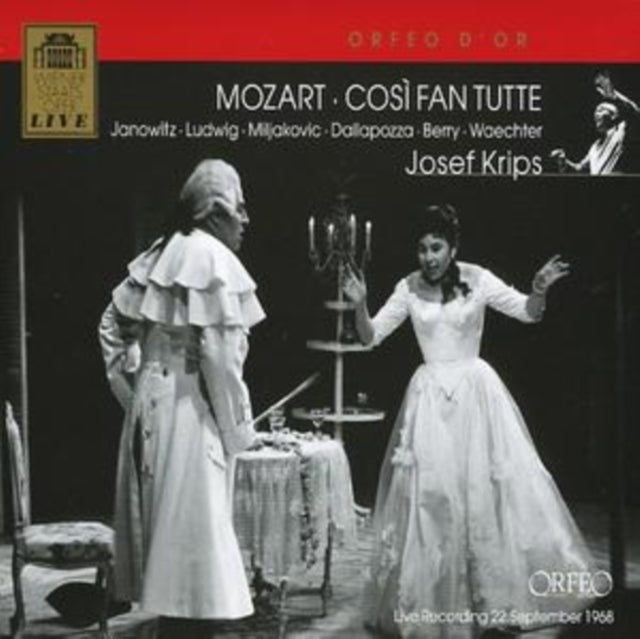Cosi Fan Tutte (Krips, Vienna State Opera Orch/chorus)