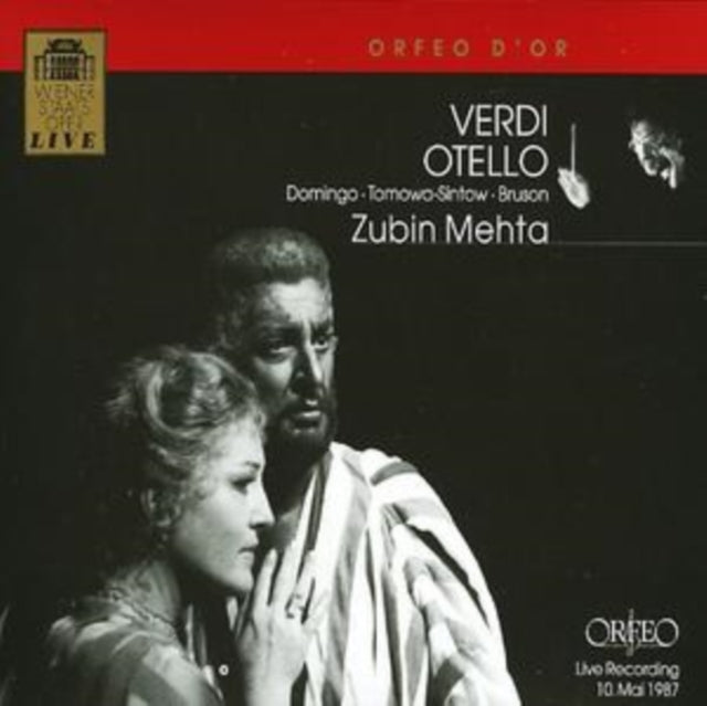 Otello (Mehta, Orch/chor of the Vienna State Opera, Domingo)