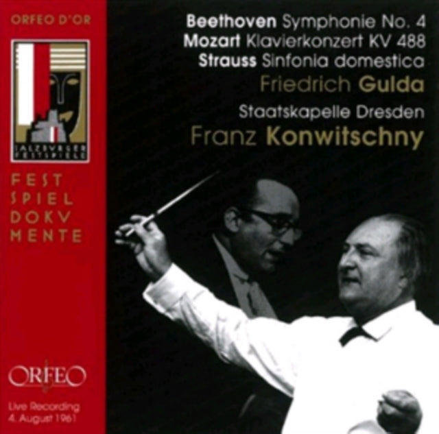 Beethoven: Symphonie No. 4/Mozart: Klavierkonzert, KV488/...