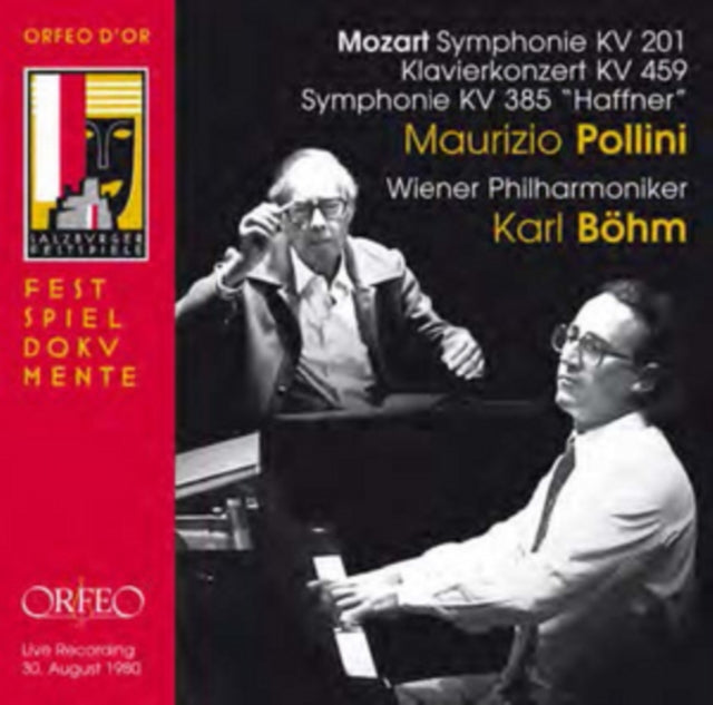 Mozart: Symphonie, KV201/Klavierkonzert, KV459/...