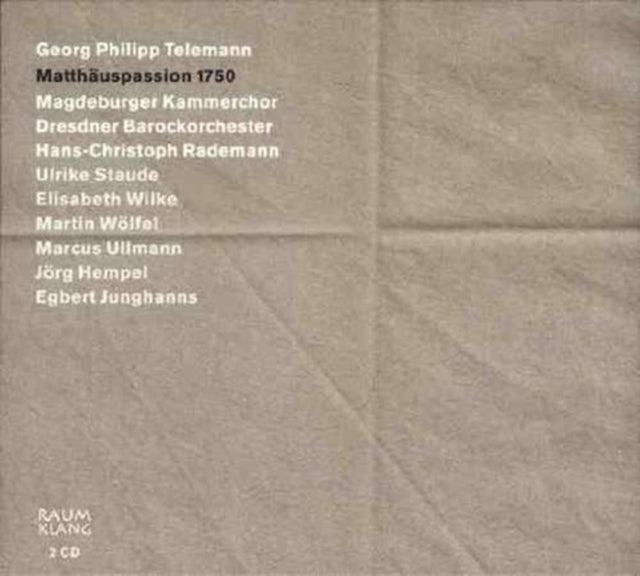 Matthauspassion 1750 (Rademann, Magdeburg Chamber Choir)