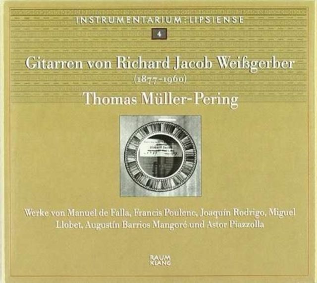 Guitars of Richard Jacob Weissgerber, The (Pering)