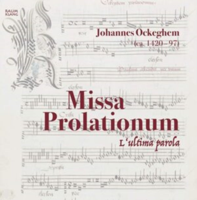 Johannes Ockeghem: Missa Prolationum