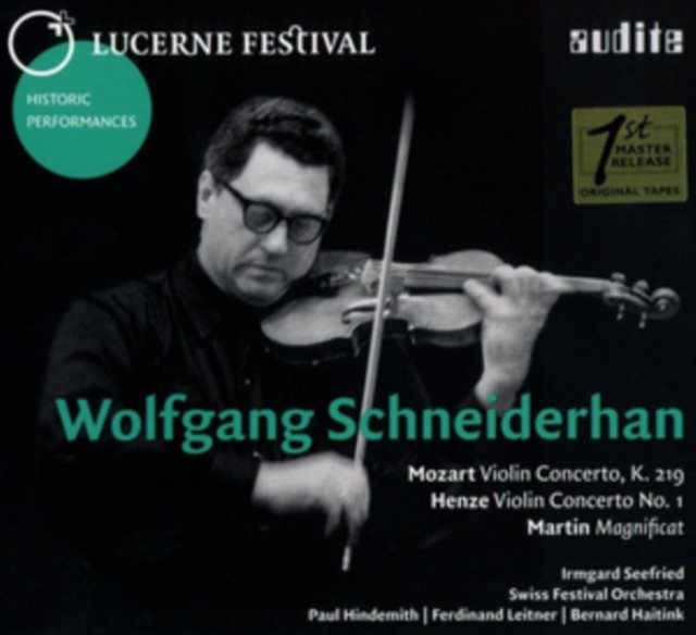 Wolfgang Schneiderhan: Mozart - Violin Concerto, K. 219/...