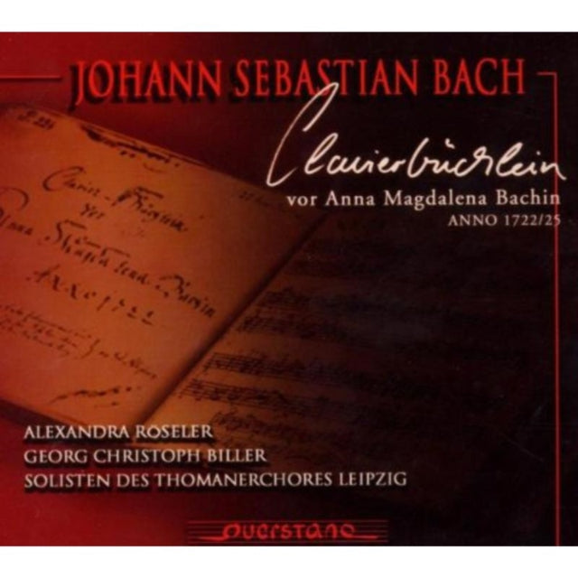Johann Sebastian Bach: Clavierbuchlein Vor Anna Magdalena Bachin