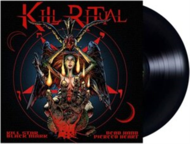 Kill Star Black Heart Dead Hand Pierced Heart