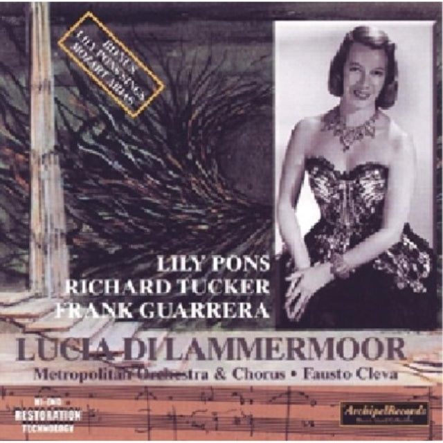 Lucia Di Lammermoor (Cleva, Met Orch/chorus, Pons, Tucker)