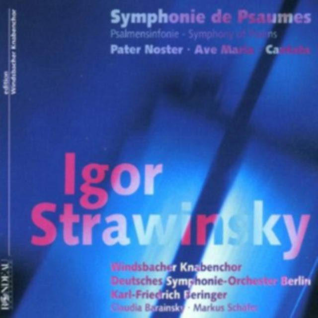 Igor Strawinsky: Symphonie De Psaumes