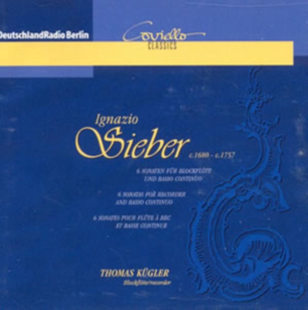 Ignazio Sieber: 6 Sonatas for Recorder and Basso Continuo