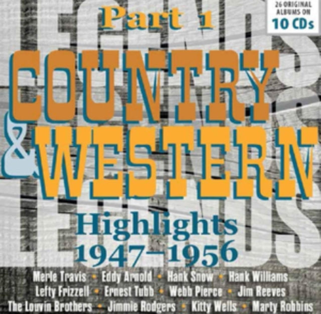 Country & Western: Highlights 1947-1956
