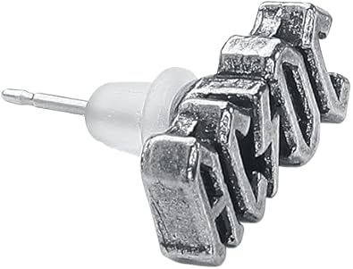 AC/DC Logo Stud Earrings