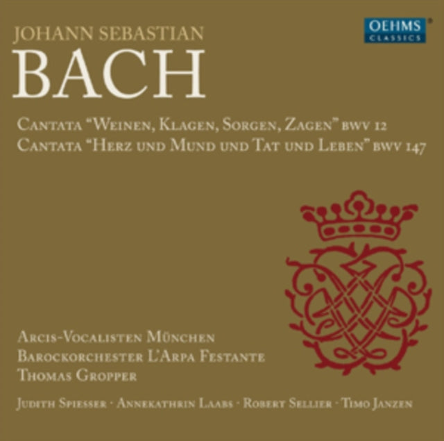 Johann Sebastian Bach: Cantata, 'Wienen, Klagen, Sorgen, Zagen'..