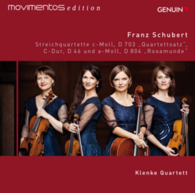 Franz Schubert: Streichquartette C-Moll, D703, 'Quartettsatz'/...