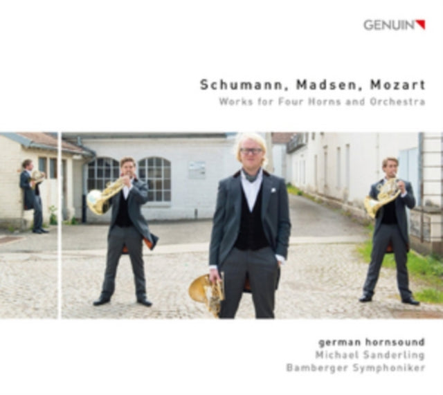 Schumann/Madsen/Mozart: Works for Four Horns and Orchestra