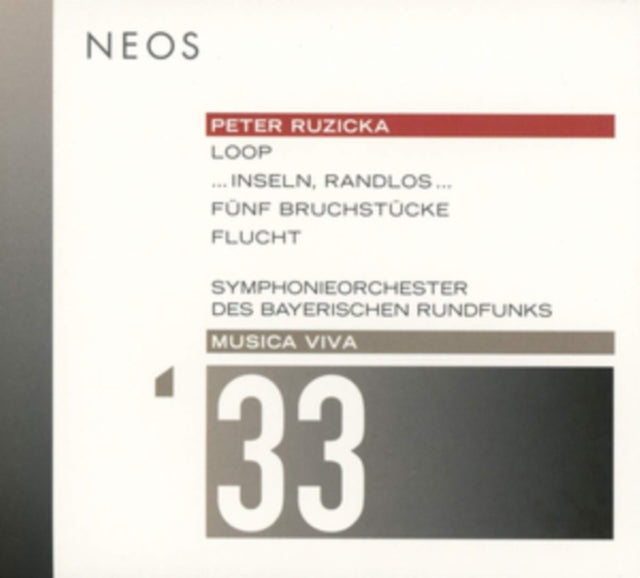 Peter Ruzicka: Loop/...Inseln, Randlos.../Fünf Bruchstücke/Flucht