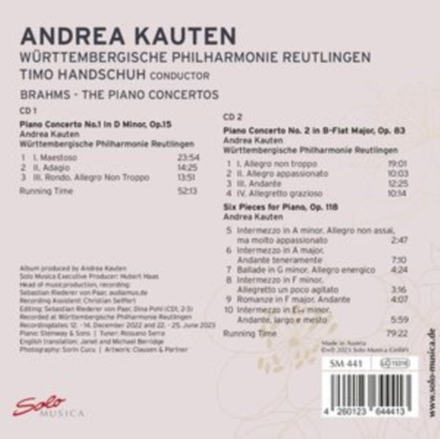 Brahms: The Piano Concertos