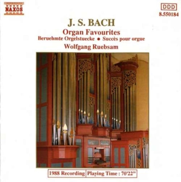 Bach Js Organ Favourites