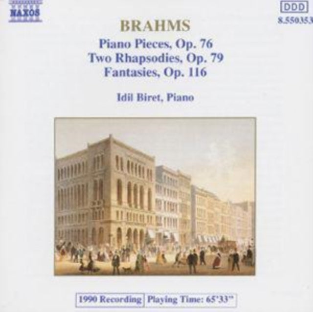 Brahms/Birer - Piano Pieces, Two Rhapsodies, Fantasies