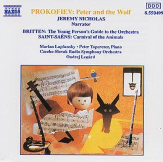 PETER and the WOLF - CARNIVAL of the ANIMALS
