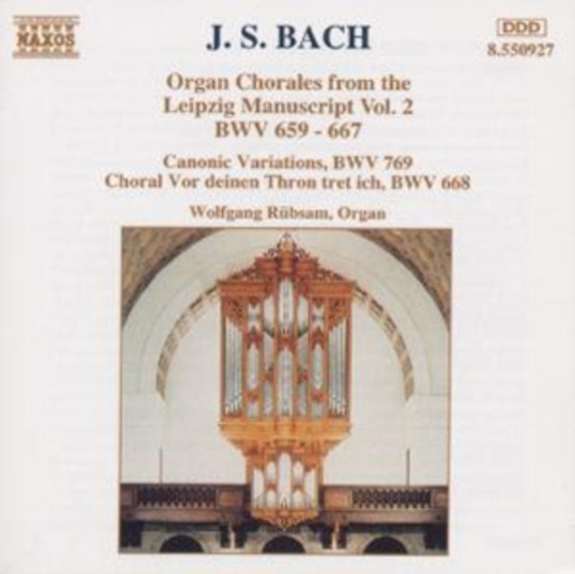 ORGAN CHORALES - Johann Sebastian Bach