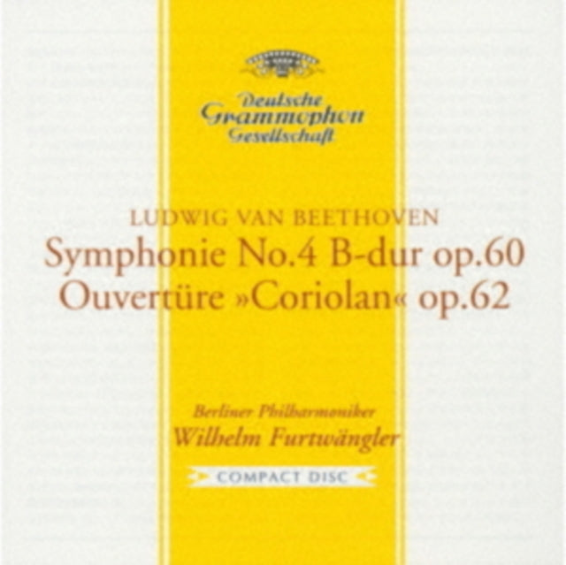 Ludwig Van Beethoven: Symphonie No. 4 B-dur Op. 60/Ouvertüre...