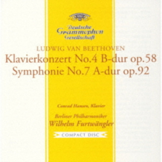 Ludwig Van Beethoven: Klavierkonzert No. 4 B-dur Op. 58/...