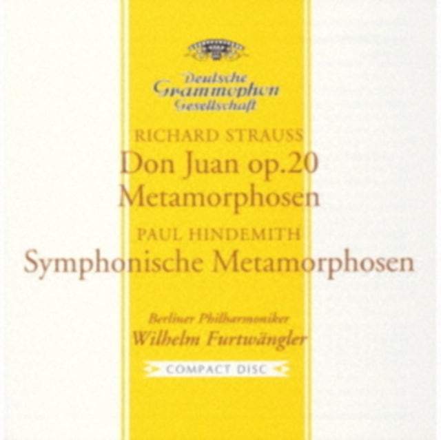 Richard Strauss: Don Juan Op. 20/Metamorphosen/...