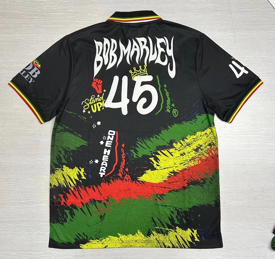 Bob Marley One Love Rock Fc Football Shirt X Large