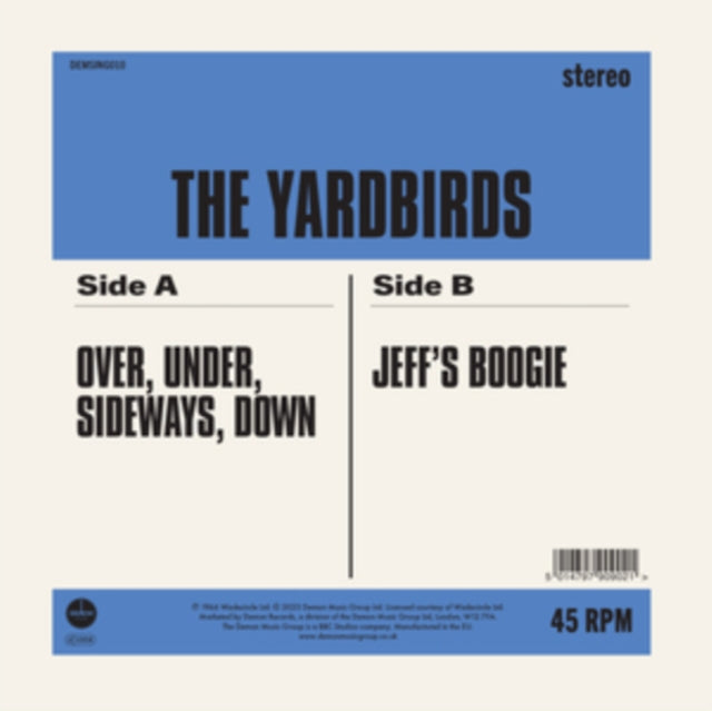 Over, Under, Sideways, Down/Jeff's Boogie