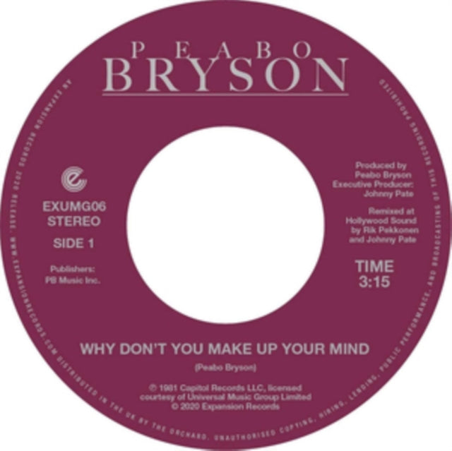 Why Don't You Make Up Your Mind/Paradise