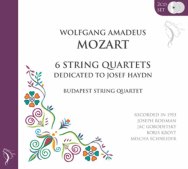 Wolfgang Amadeus Mozart: 6 String Quartets...