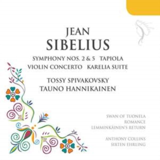 Jean Sibelius: Symphony Nos. 2 & 5/Tapiola/Violin Concerto/...