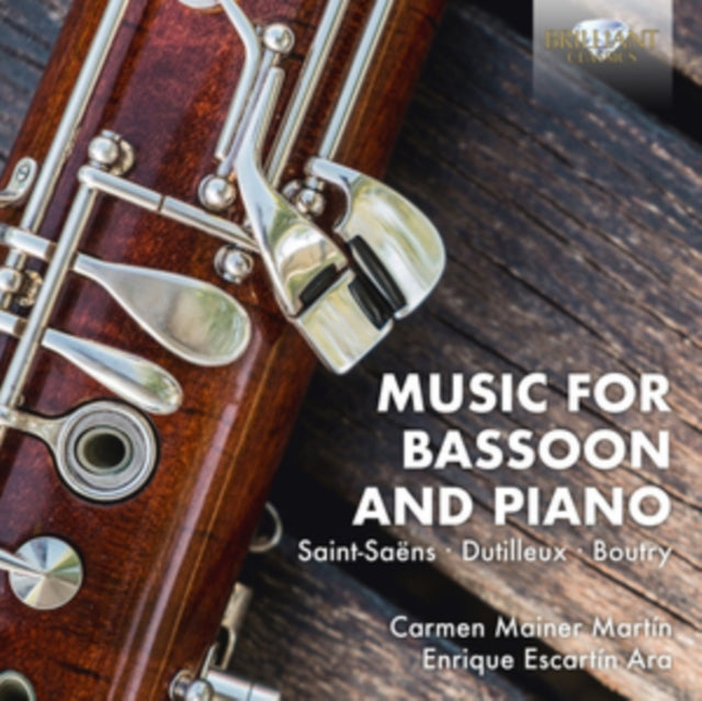 Saint-Saëns/Dutilleux/Boutry: Music for Bassoon and Piano