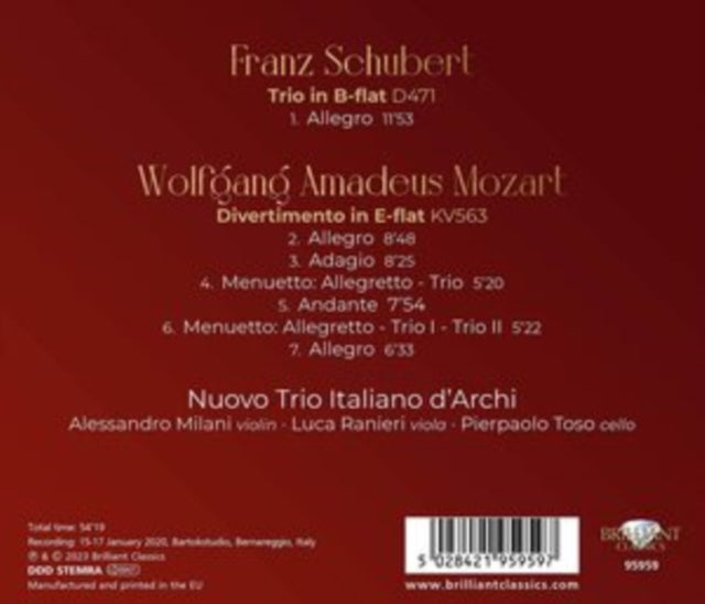 Mozart: Divertimento, KV563