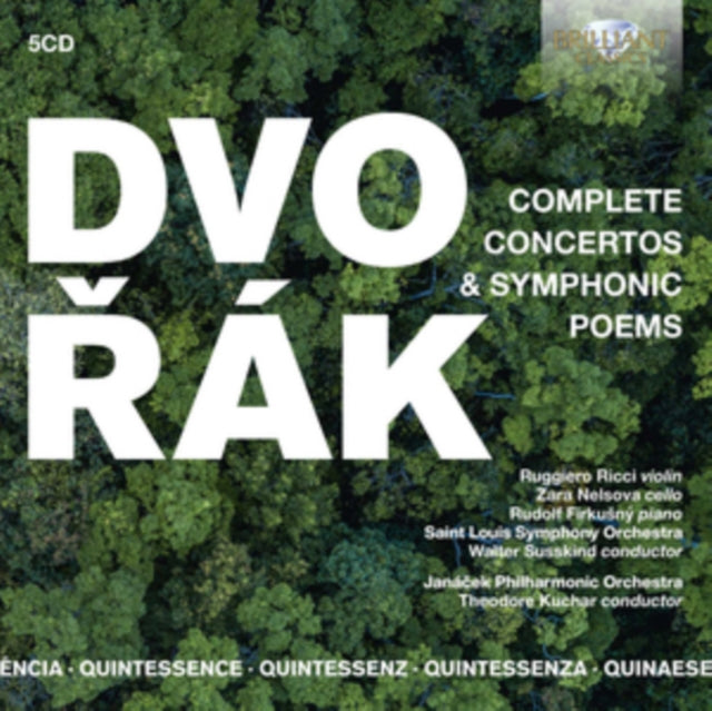 Dvorák: Complete Concertos & Symphonic Poems