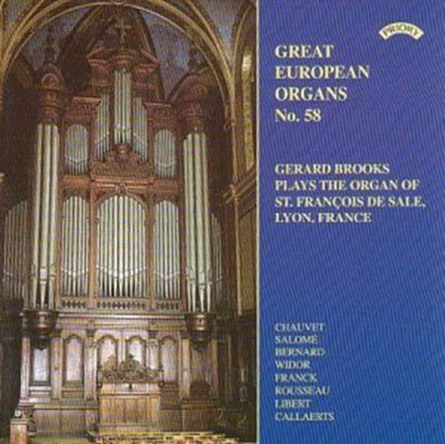 Great European Organs No.58/brooks