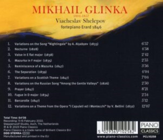 Viacheslav Shelepov: Glinka Revisited