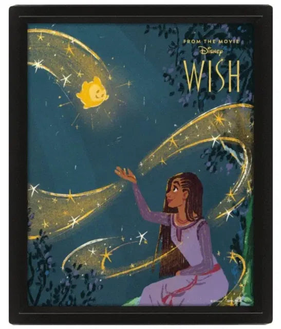 Wish (Wish Come True) 3D Lenticular Poster (Framed)