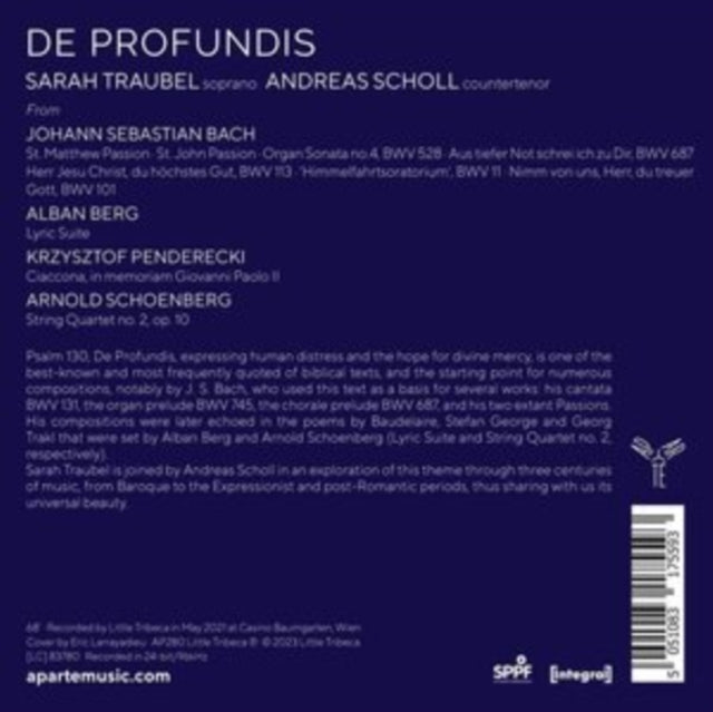 Sarah Traubel: De Profundis