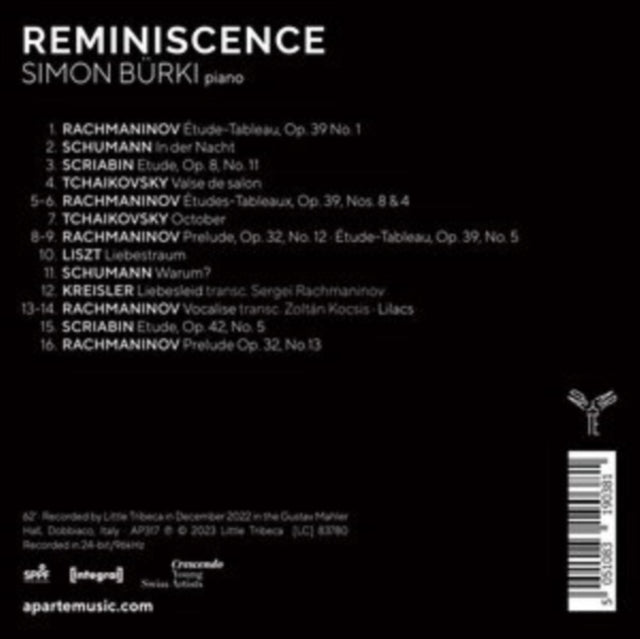 Simon Bürki: Reminiscence