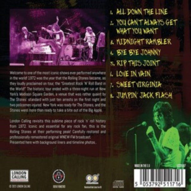 Madison Square Garden 1972