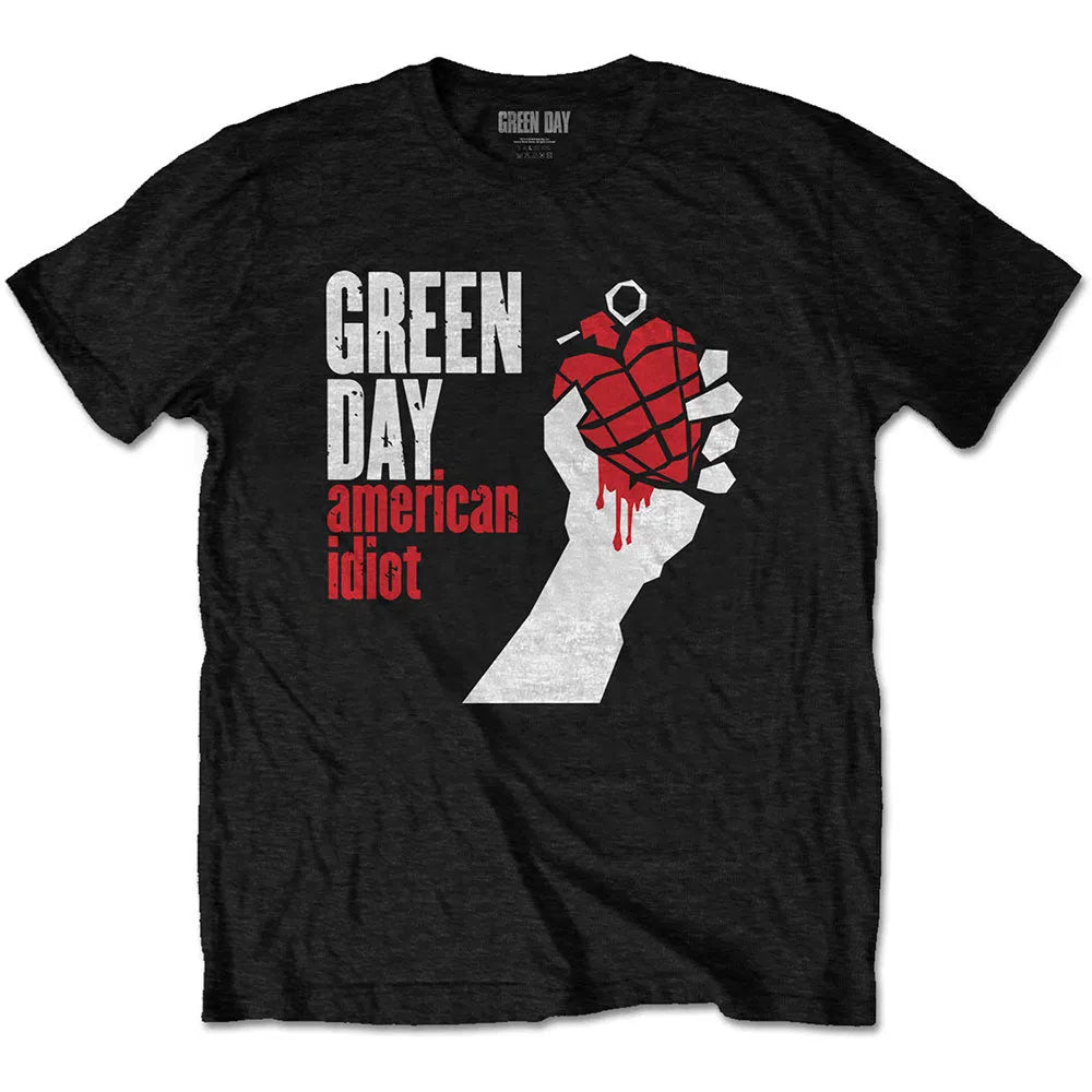 Greenday - American Idiot Amplified X Large Vintage Black T Shirt