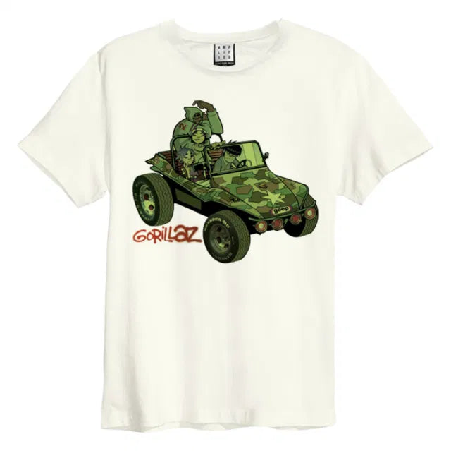 Gorillaz - Geep Amplified XX Large Vintage White T Shirt