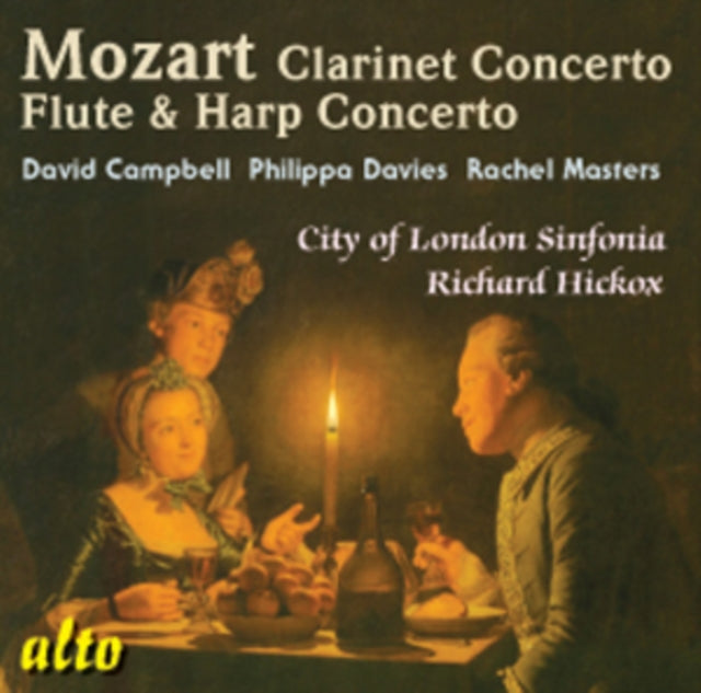 Clarinet Concerto, Flute & Harp Concerto