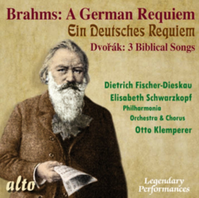 Brahms: A German Requiem/Dvorák: 3 Biblical Songs