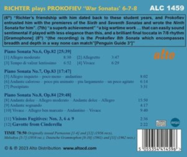 Sviatoslav Richter Plays Prokofiev